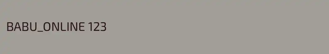 BABU_ONLINE 123
